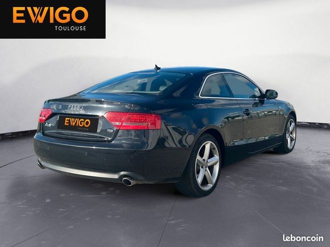 Audi A5 coup 2.7 tdi 190ch s-line bva multitron Noir de 2011