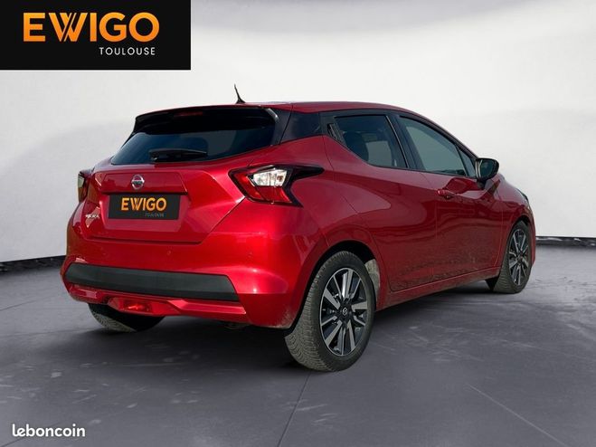 Nissan Micra 1.5 dci 90ch n-connecta bvm5 Rouge de 2019