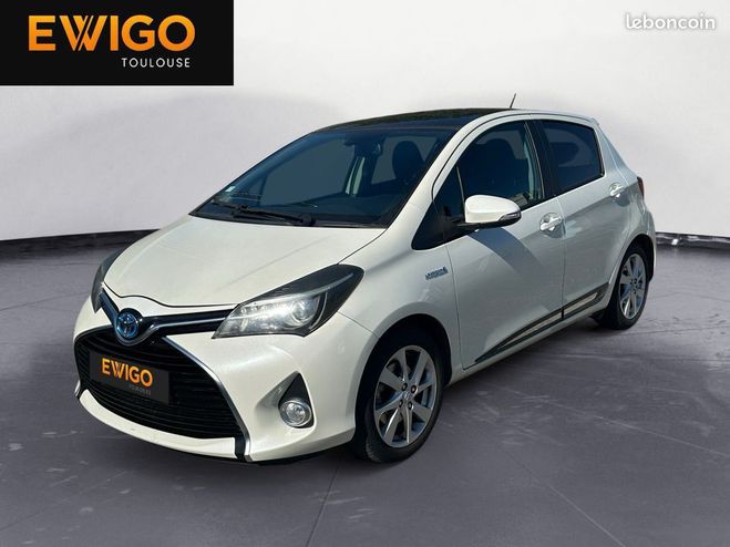 Toyota Yaris 1.5 vvti 100h 75 hybrid full-hybrid atti Blanc de 2014