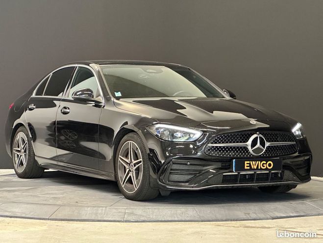 Mercedes Classe C 220d 200ch 9g-tronic amg line Noir de 2022