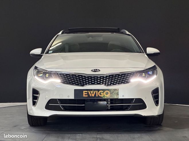 Kia Optima sw 1.7 crdi 141ch dct gt-line premium Blanc de 2016