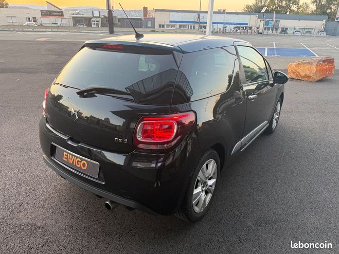 Citroen DS3 ds 3 110ch sochic distribution faite Noir de 2015