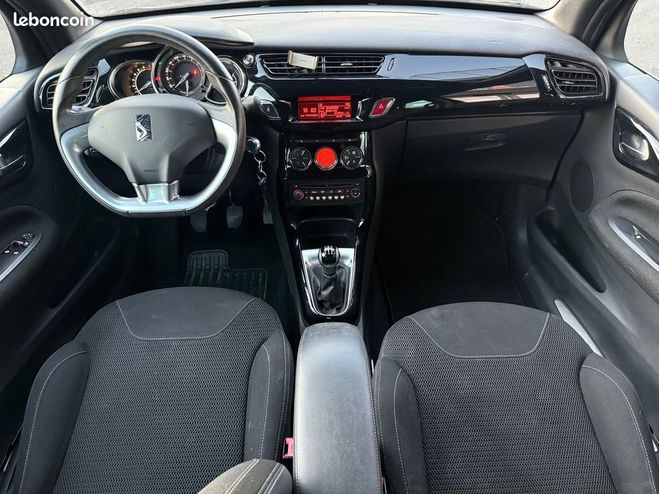 Citroen DS3 ds 3 110ch sochic distribution faite Noir de 2015