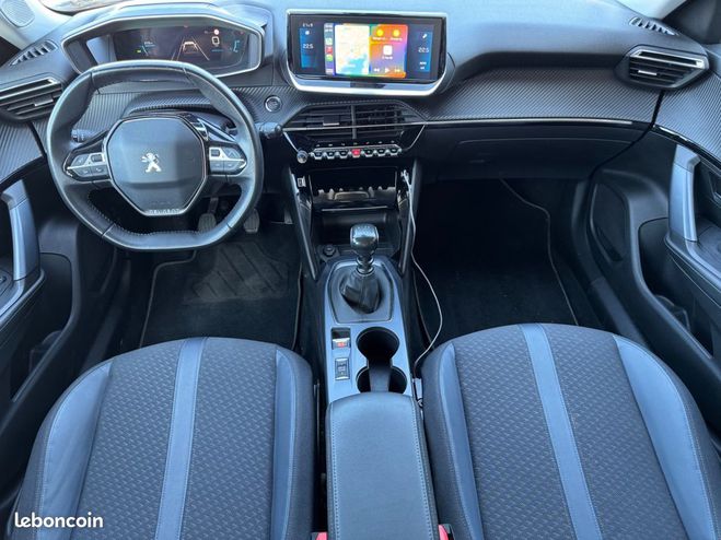 Peugeot 2008 allure 1.2 130 ch virtual carplay camra Gris de 2020