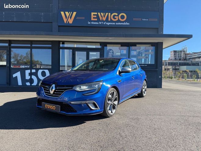 Cliquer pour voir la photo suivante Renault Megane energy gt line 1.6 dci 130ch Bleu de 2016