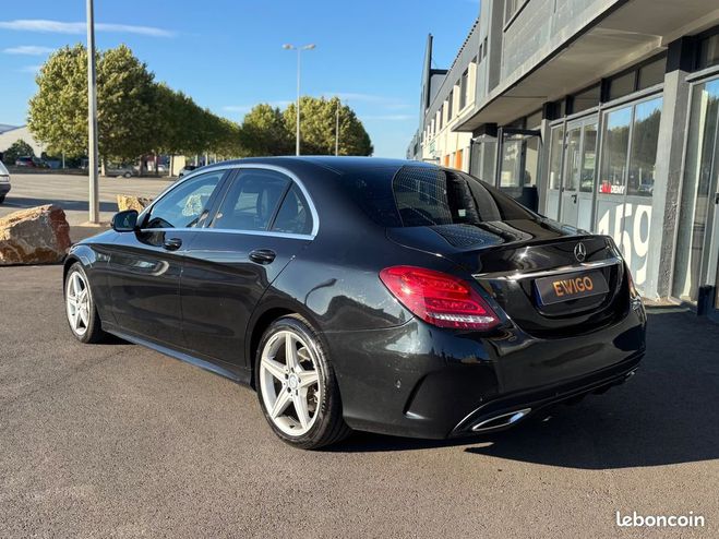 Mercedes Classe C 200 136ch 1.6 cdi amg line bote auto 7  Noir de 2015