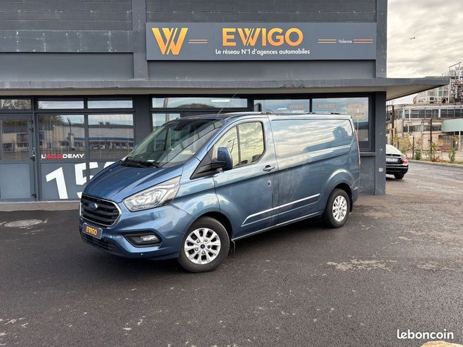 Cliquer pour voir la photo suivante Ford Custom transit fg 270 2.0 130ch l1h1 limited si Bleu de 2019
