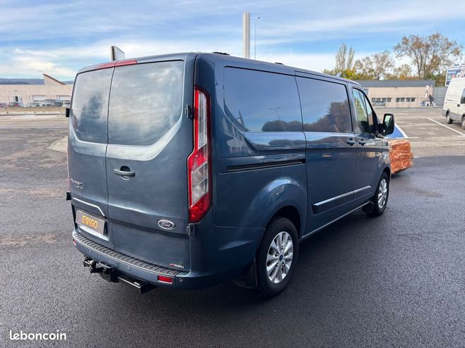 Ford Custom transit fg 270 2.0 130ch l1h1 limited si Bleu de 2019