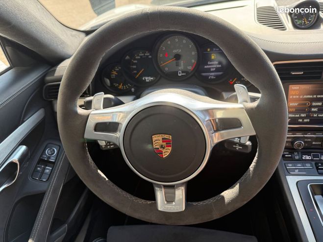 Porsche 911 coupe 3.8 475ch gt3 bva pdk pack chrono- Blanc de 2014