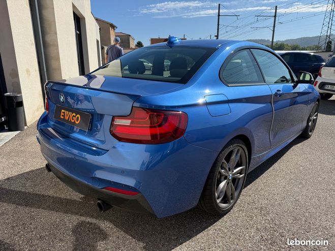 BMW Serie 2 235i coupe 326ch propulsion boite meca e Bleu de 2014