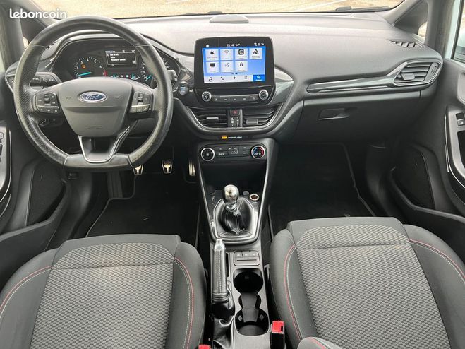 Ford Fiesta 1.0 scti 100ch st line Blanc de 2017