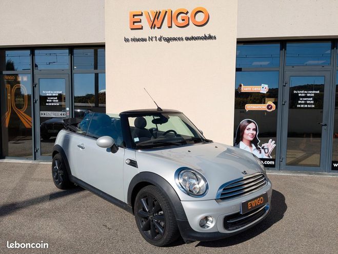 Mini One cabrio 1.6 120ch cooper Gris de 2014