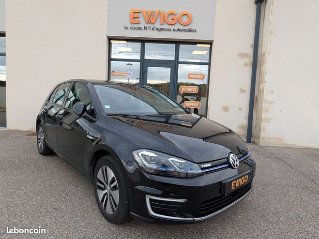Cliquer pour voir la photo suivante Volkswagen Golf e-golf electric 135ch 35.8kwh confort li Noir de 2020