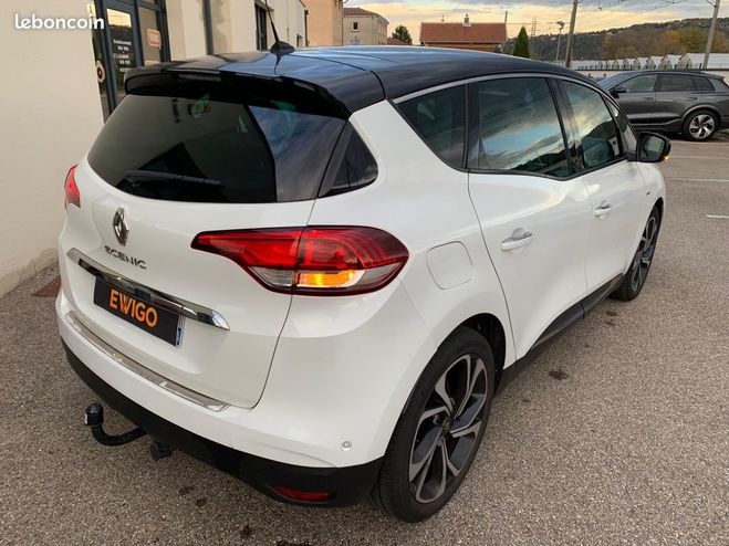 Renault Scenic 1.2 tce 130cv edition one -siege chauffa Blanc de 2016