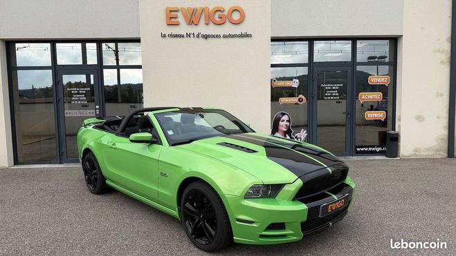 Cliquer pour voir la photo suivante Ford Mustang cabriolet 5.0 420ch gt Vert de 2014