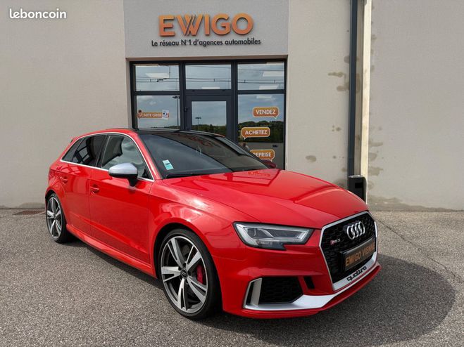 Cliquer pour voir la photo suivante Audi RS3 sportback 2.5 tfsi 400 quattro daza virt Rouge de 2018