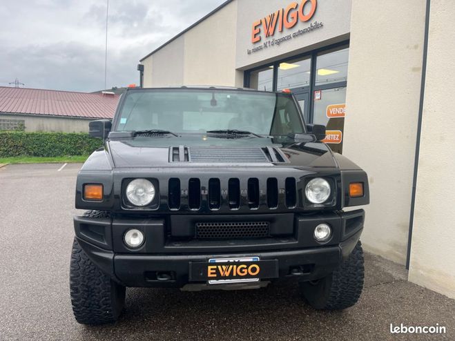 Hummer H2 6.0 325ch sut 4wd bva black edition Noir de 2005