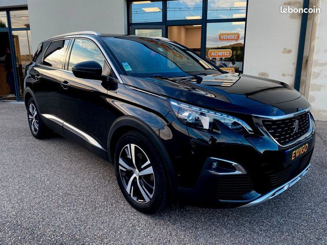 Peugeot 5008 1.5 bluehdi 130 gt massant-chauffant mot Noir de 2019
