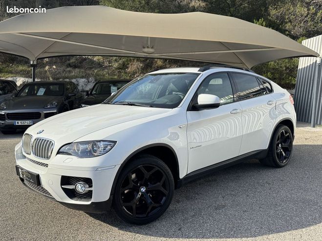 BMW X6 (E71) XDRIVE40DA 306CH EXCLUSIVE Blanc de 2012