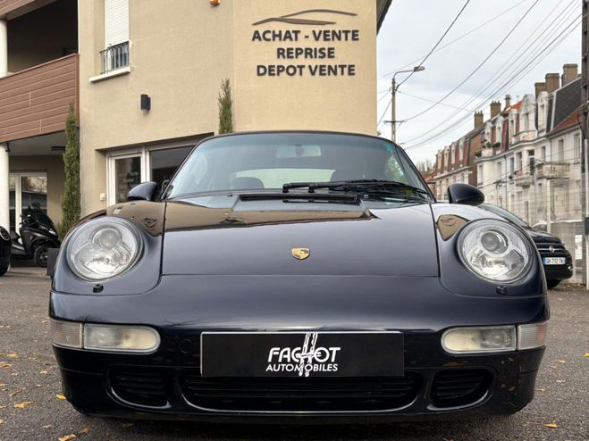 Porsche 911 3.6i - 285 - TYPE 993 COUPE Carrera 4S BLEU FONCE F8 de 1996
