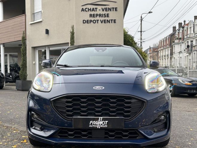 Ford Puma 1.0 Flexifuel mHEV - 125 ST Line X BLEU FONCE de 2022