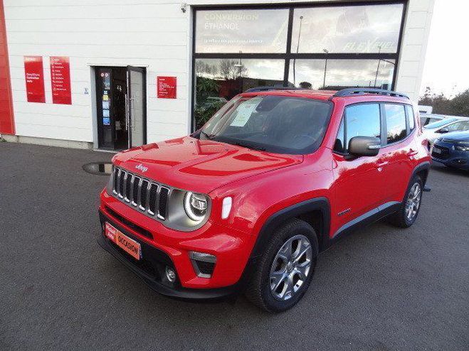 Jeep Renegade 1.6 MULTIJET 120CH LIMITED BVR6 Rouge de 2019