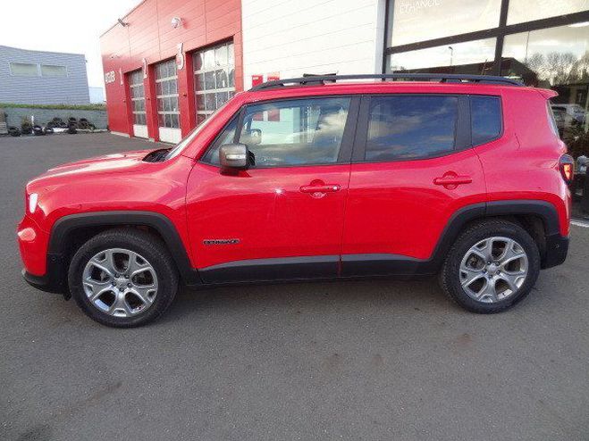 Jeep Renegade 1.6 MULTIJET 120CH LIMITED BVR6 Rouge de 2019