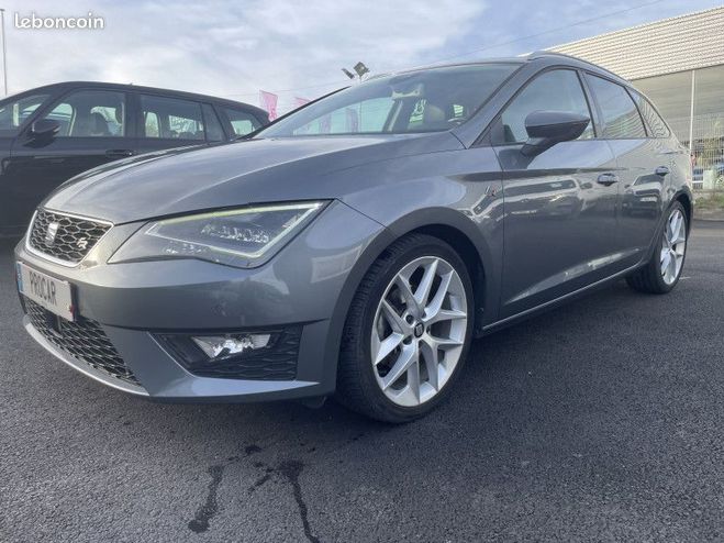 Seat Leon ST 2.0 TDI 150CH FAP FR START&STOP DSG Gris de 2016