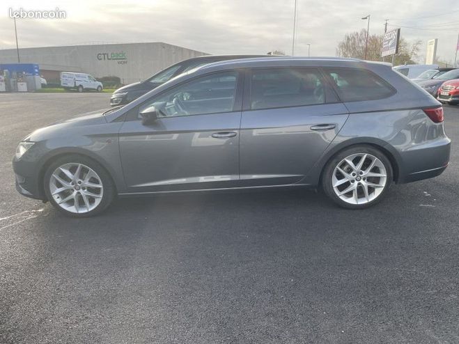 Seat Leon ST 2.0 TDI 150CH FAP FR START&STOP DSG Gris de 2016