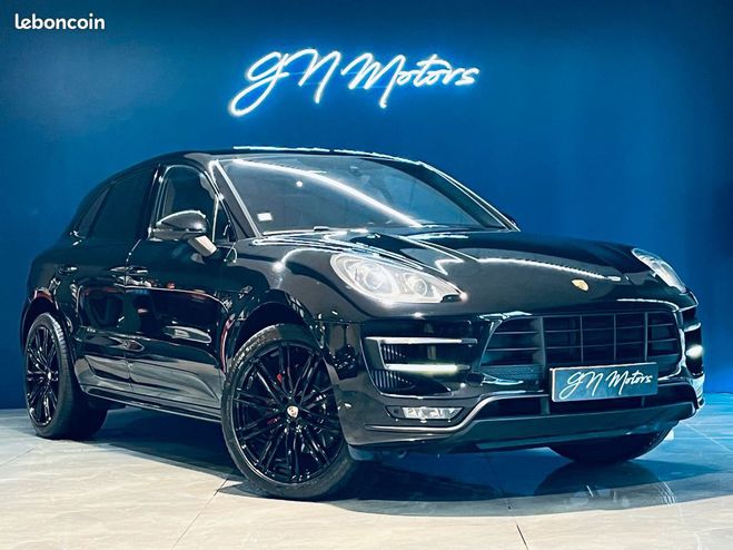 Porsche Macan 3.6 V6 TURBO 400 CH APPROVED- Entretien  Noir de 2014