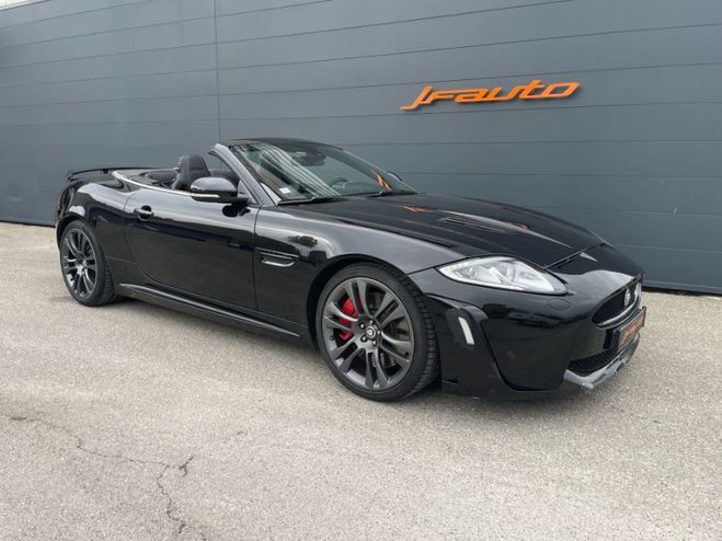 Cliquer pour voir la photo suivante Jaguar XKR S 5.0 V8 CABRIOLET 550cv 3P BVA NOIR de 2013