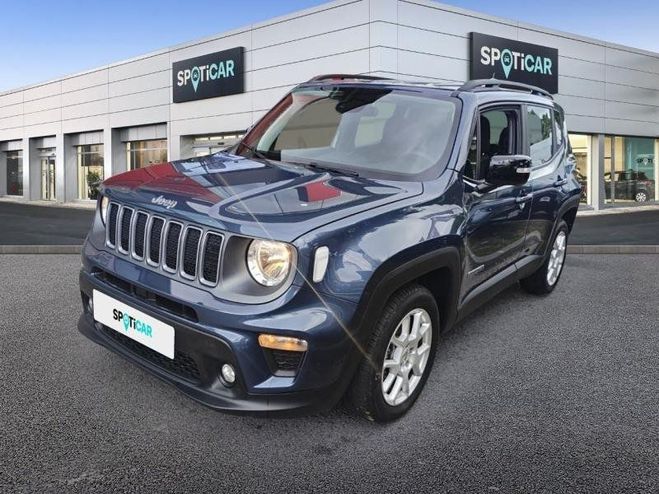 Cliquer pour voir la photo suivante Jeep Renegade 1.5 Turbo T4 130ch MHEV Limited BVR7 Blue Shade Métallisé de 2023