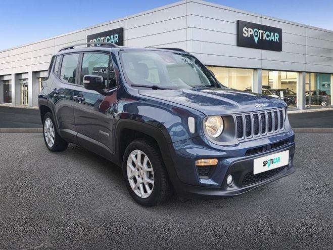 Jeep Renegade 1.5 Turbo T4 130ch MHEV Limited BVR7 Blue Shade Mtallis de 2023