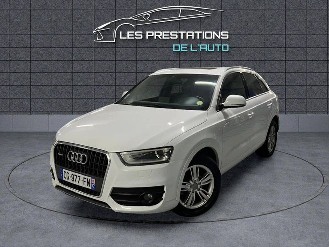 Audi Q3 2.0 TDI 177ch Amb Luxe quattro S tronic  BLANC de 2012