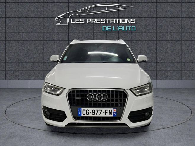 Audi Q3 2.0 TDI 177ch Amb Luxe quattro S tronic  BLANC de 2012