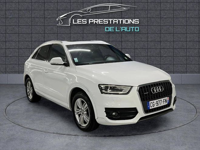 Audi Q3 2.0 TDI 177ch Amb Luxe quattro S tronic  BLANC de 2012