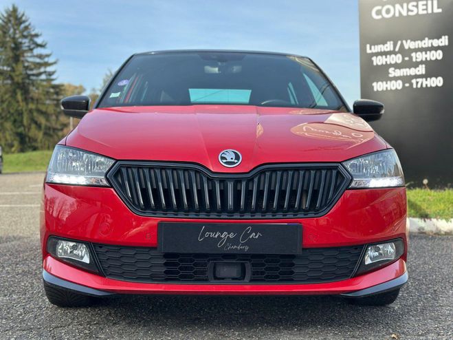 Skoda Fabia 1.0 TSI 110 ch BVM6 Monte-Carlo Rouge de 2018