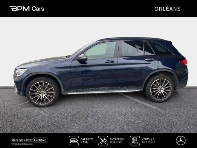 Mercedes GLC 300 de 333ch AMG Line 4Matic 9G-Tronic Bleu Nautique Mtallis de 2022