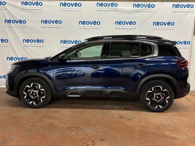 Citroen C5 AIRCROSS HYBRID RECHARGEABLE 225CH SHINE Bleu Eclipse de 2023