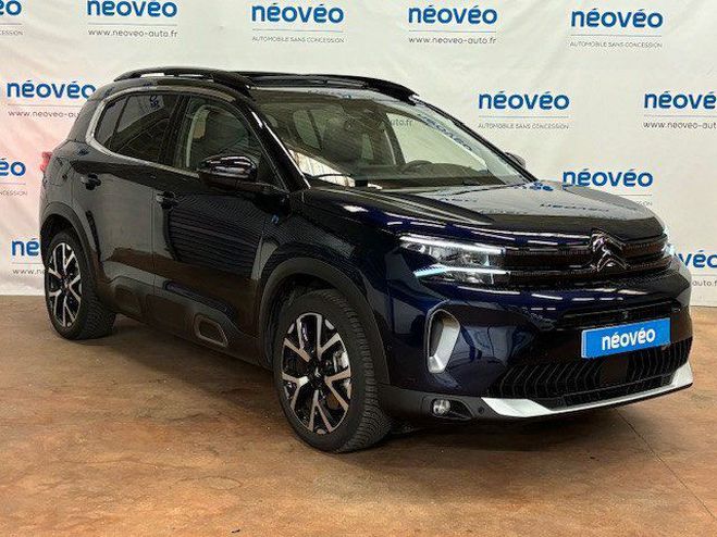 Citroen C5 AIRCROSS HYBRID RECHARGEABLE 225CH SHINE Bleu Eclipse de 2023