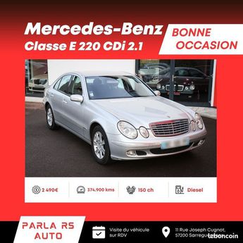  Voir détails -Mercedes Classe E 220 CDi 2.1 lgance 150ch à Sarreguemines (57)