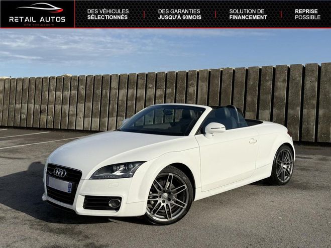 Audi TT Roadster 2.0 TFSI 211ch Ambition Luxe S  BLANC de 2012