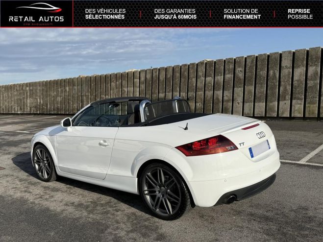 Audi TT Roadster 2.0 TFSI 211ch Ambition Luxe S  BLANC de 2012