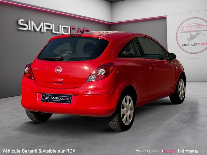Opel Corsa 1.2 - 85 ch Twinport - Clim - Rgulateur Rouge de 2011