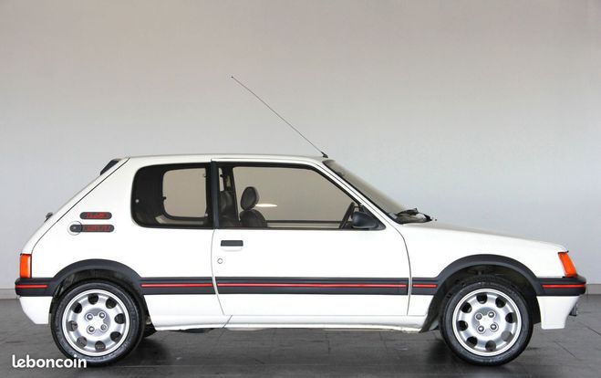 Peugeot 205 gti 1.9l Blanc de 1987