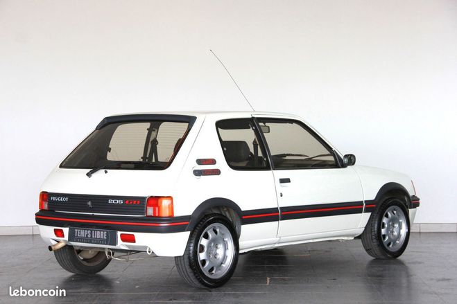 Peugeot 205 gti 1.9l Blanc de 1987