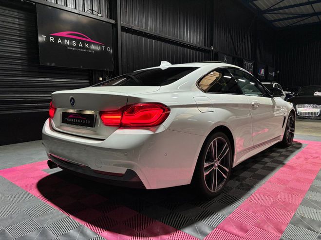 BMW Serie 4 coupe f32 lci 420d xdrive 190 ch bva8 m  BLANC de 2017