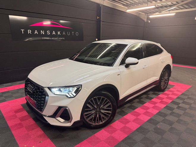 Cliquer pour voir la photo suivante Audi Q3 Sportback 35 TDI 150 ch S tronic 7 S lin Blanc de 2020