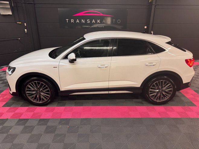 Audi Q3 Sportback 35 TDI 150 ch S tronic 7 S lin Blanc de 2020