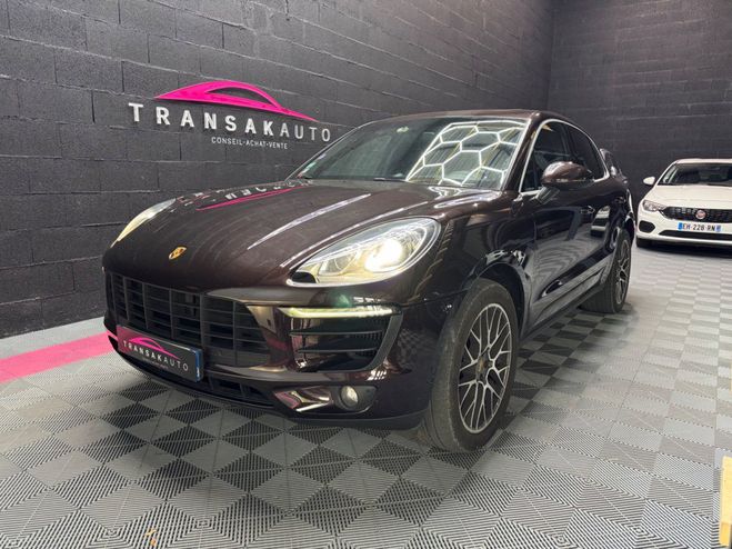 Porsche Macan 3.0 V6 340 ch S PDK Marron de 2015